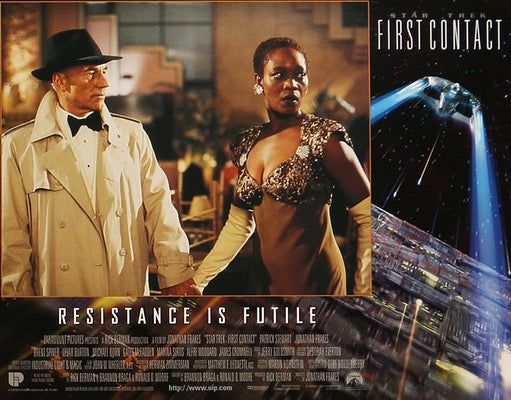 Star Trek: First Contact (1996) original movie poster for sale at Original Film Art - Vintage Movie Posters