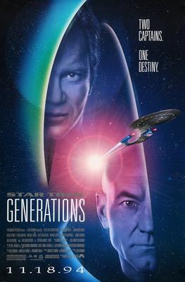 Star Trek: Generations (1994) original movie poster for sale at Original Film Art - Vintage Movie Posters