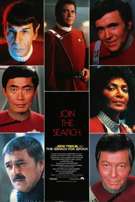 Star Trek III: The Search for Spock (1984) original movie poster for sale at Original Film Art