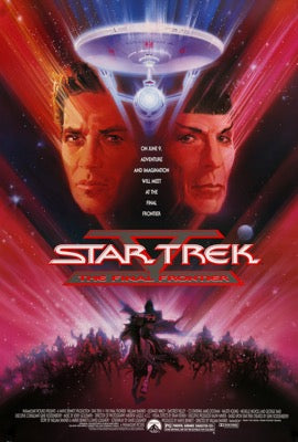 Star Trek V: The Final Frontier (1989) original movie poster for sale at Original Film Art