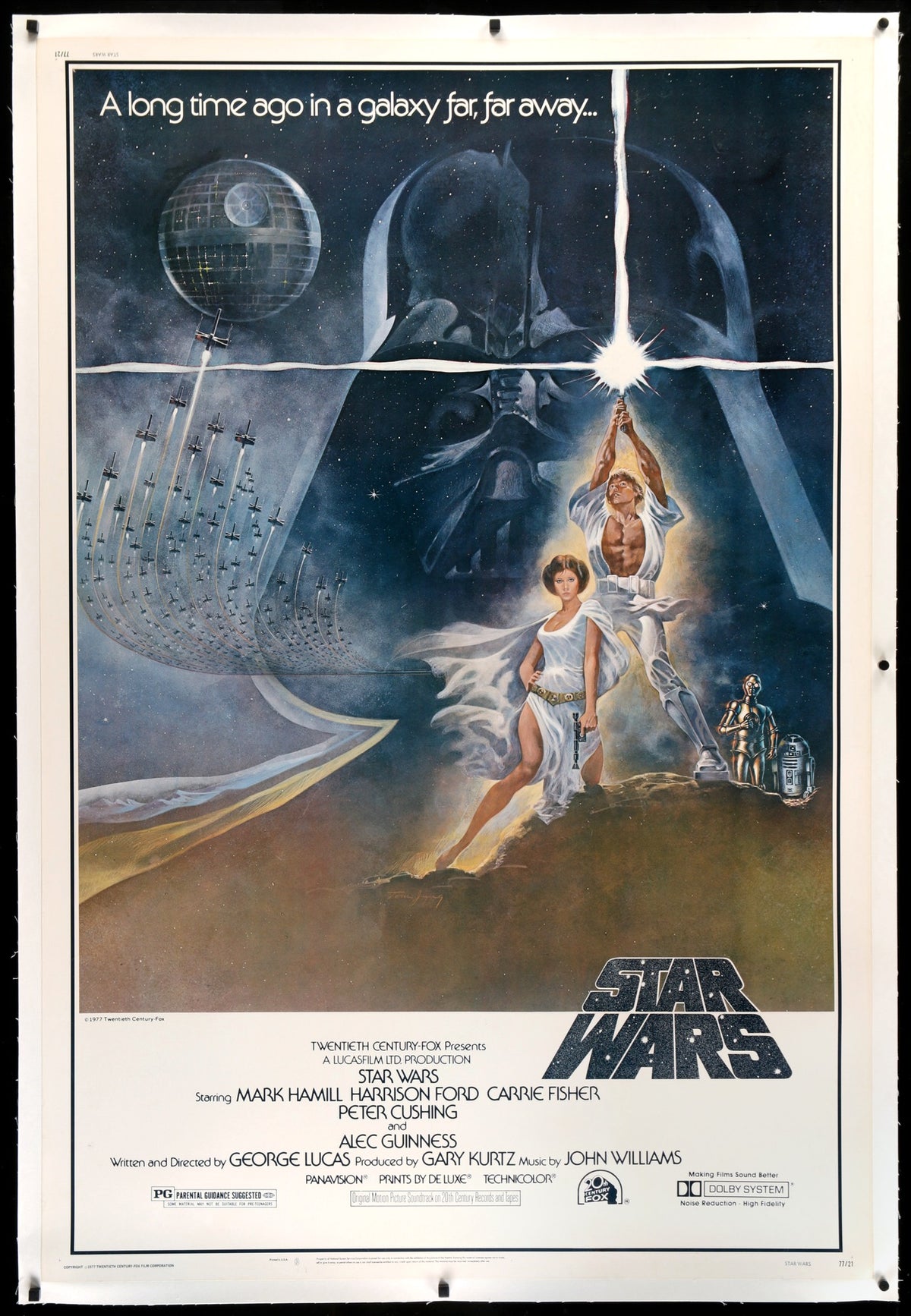 Star Wars (1977) original movie poster for sale at Original Film Art