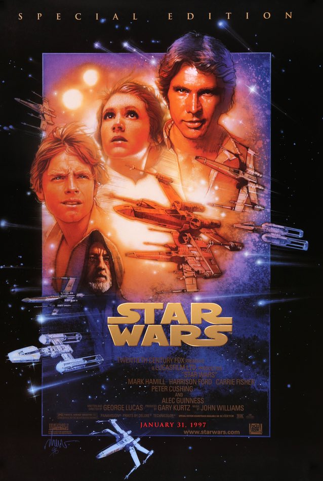 Star Wars (1977) original movie poster for sale at Original Film Art - Vintage Movie Posters