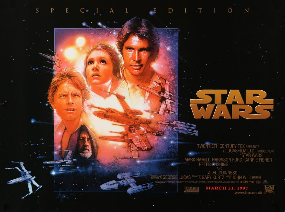 Star Wars (1977) original movie poster for sale at Original Film Art - Vintage Movie Posters