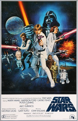 Star Wars (1977) original movie poster for sale at Original Film Art - Vintage Movie Posters