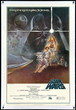 Star Wars (1977) original movie poster for sale at Original Film Art