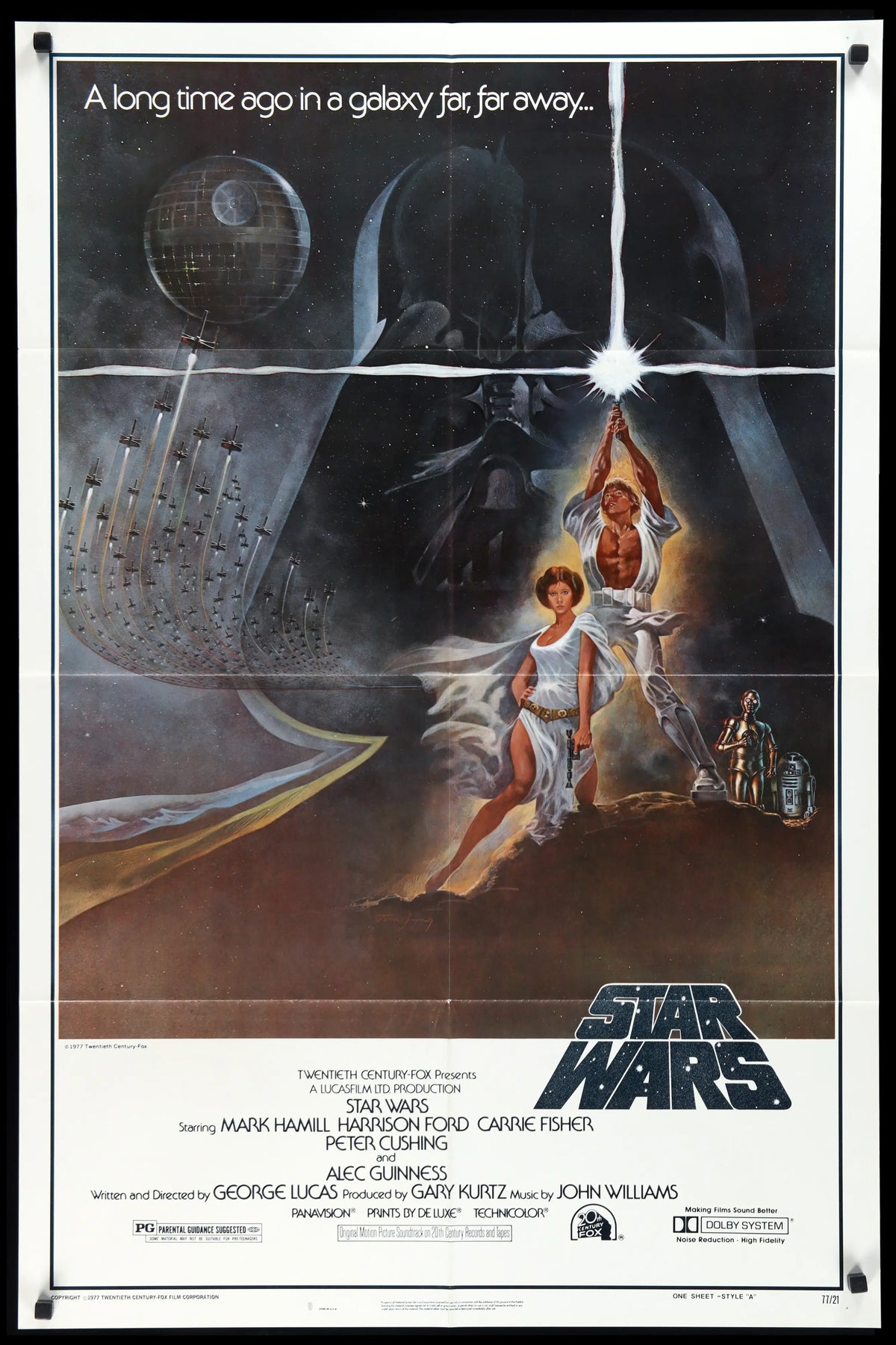 Star Wars (1977) original movie poster for sale at Original Film Art