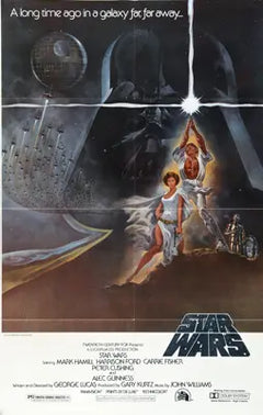 Star Wars (1977) Original One-Sheet Movie Poster - Original