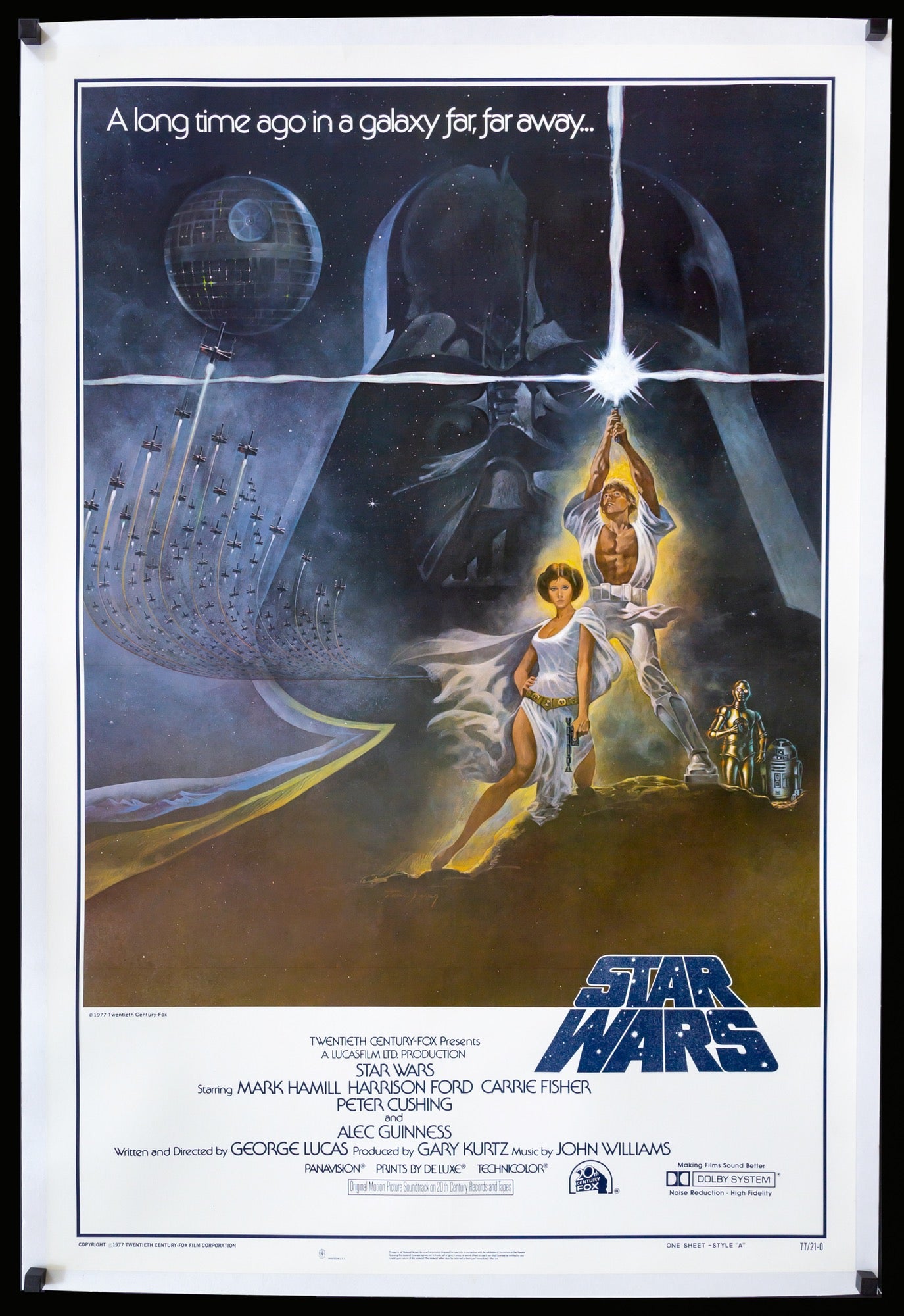 Star Wars (1977) original movie poster for sale at Original Film Art - Vintage Movie Posters