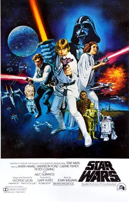 Star Wars (1977) original movie poster for sale at Original Film Art - Vintage Movie Posters