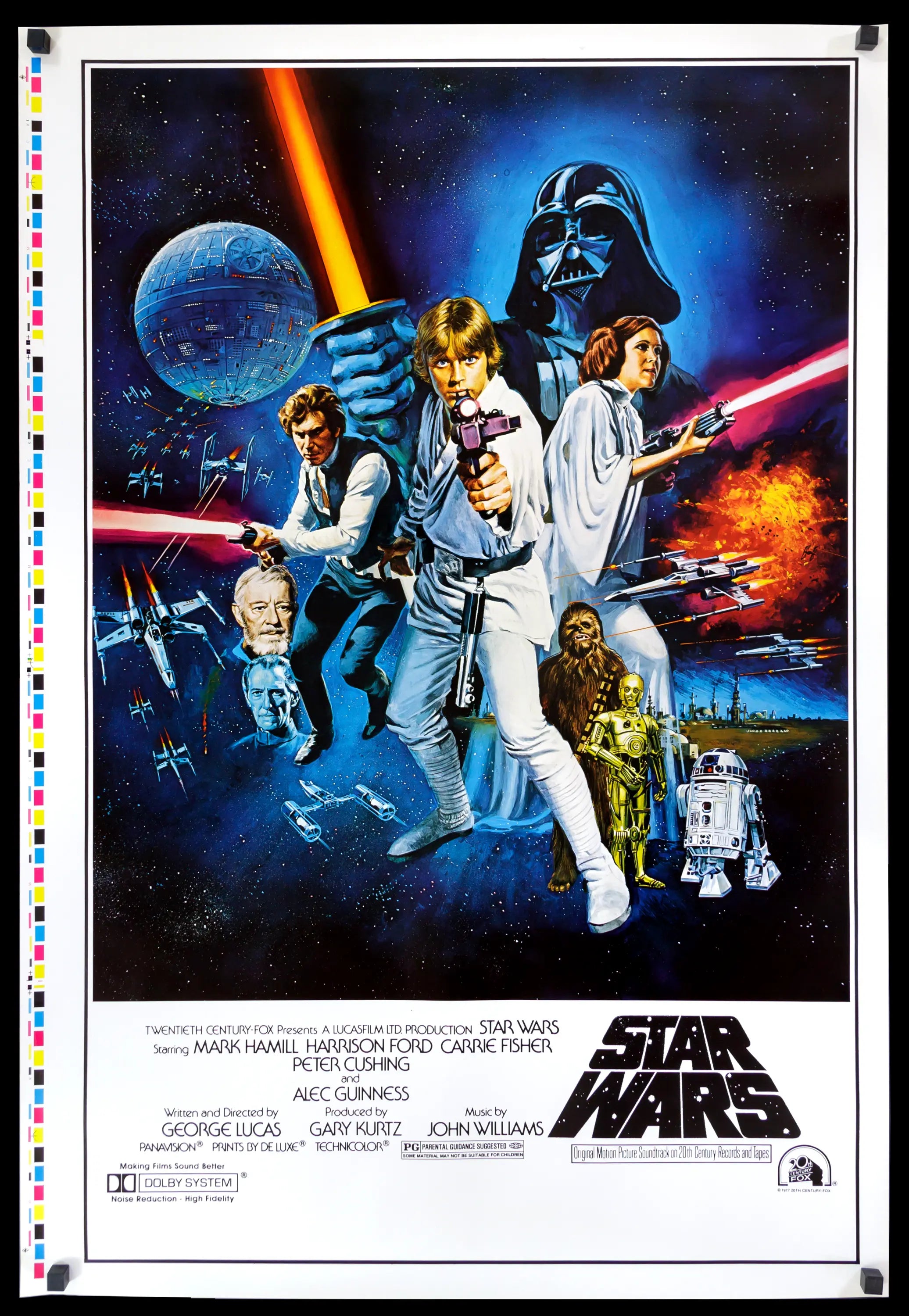 Star Wars Hong Kong Film Poster Print