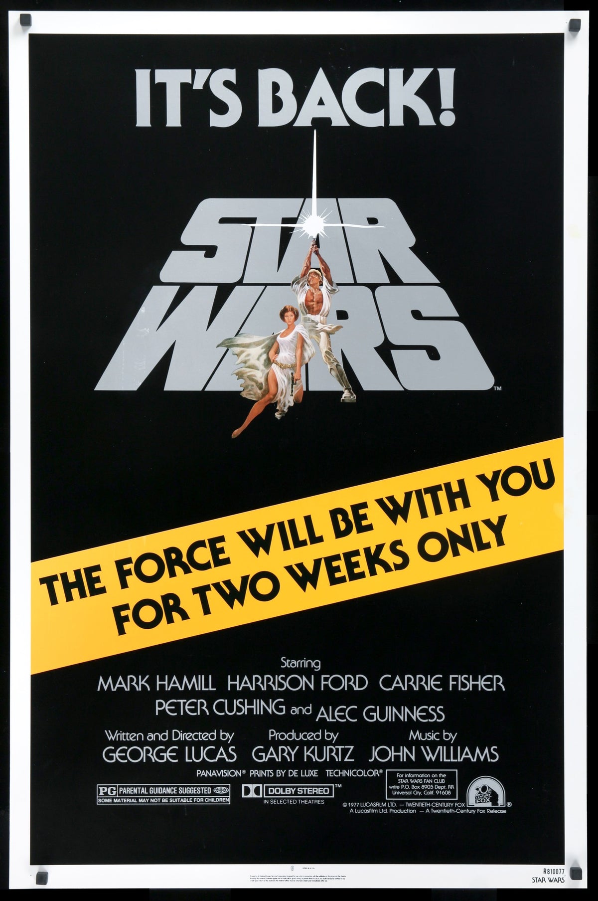 Star Wars (1977) original movie poster for sale at Original Film Art - Vintage Movie Posters