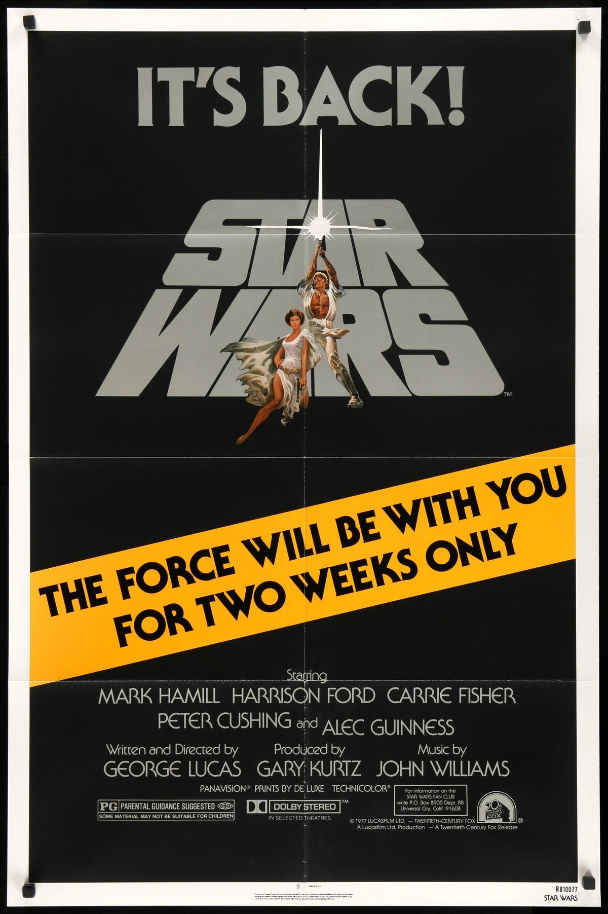 Star Wars (1977) original movie poster for sale at Original Film Art - Vintage Movie Posters