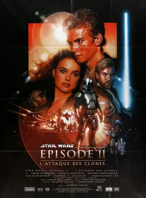 Star Wars: Episode II - Attack of the Clones (2002) original movie poster for sale at Original Film Art - Vintage Movie Posters