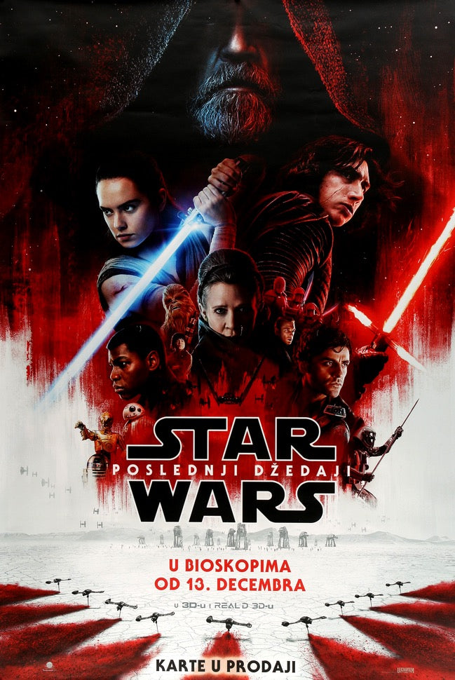 Star Wars: The Last Jedi (2017) original movie poster for sale at Original Film Art - Vintage Movie Posters
