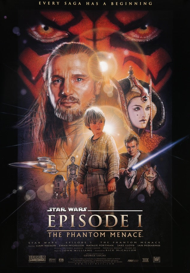Star Wars: Episode I - The Phantom Menace (1999) original movie poster for sale at Original Film Art - Vintage Movie Posters