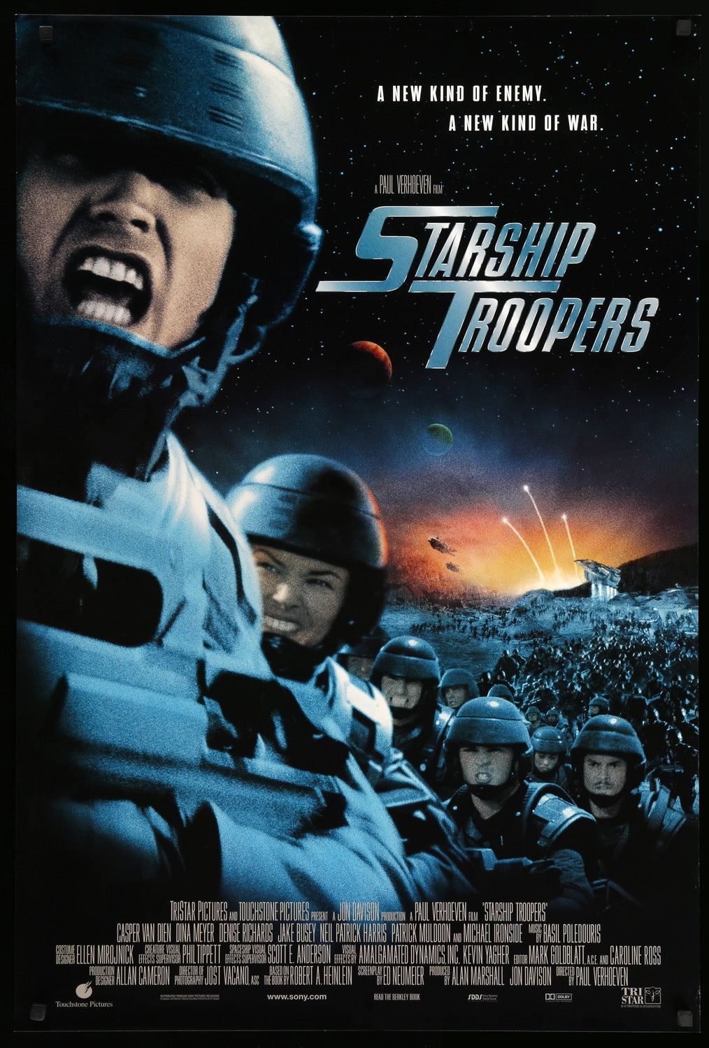 Starship Troopers (1997) original movie poster for sale at Original Film Art