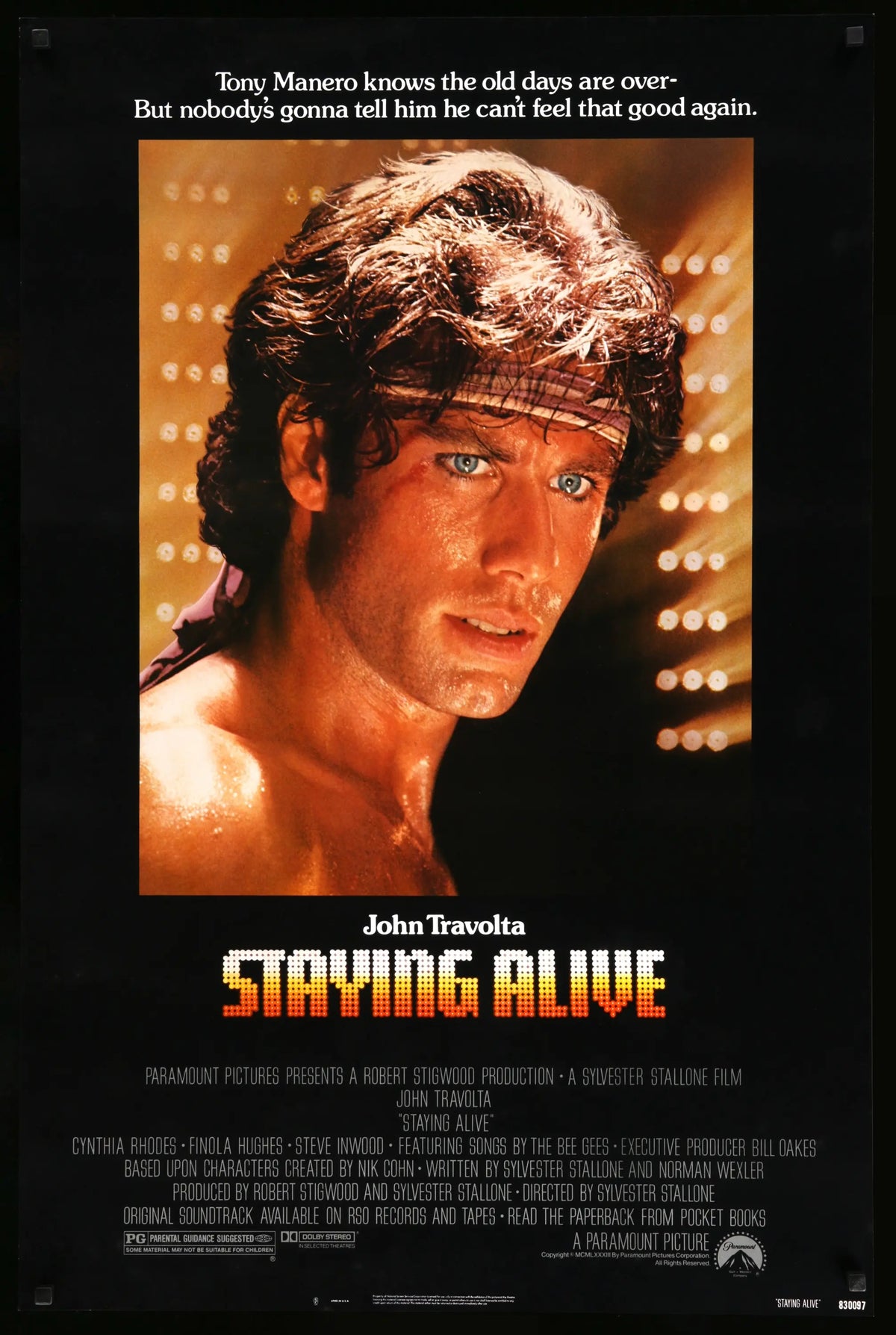 Staying Alive (1983) original movie poster for sale at Original Film Art