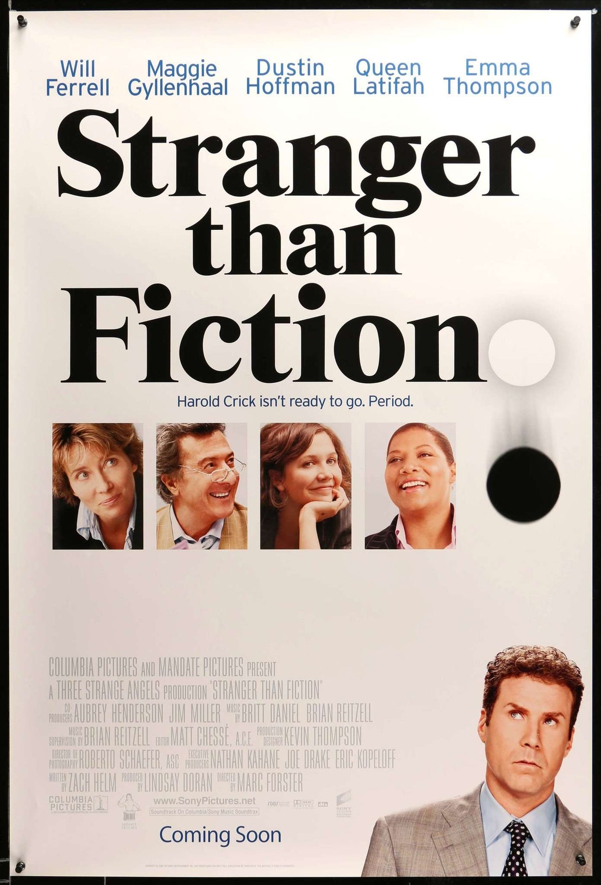 Stranger Than Fiction (2006) original movie poster for sale at Original Film Art