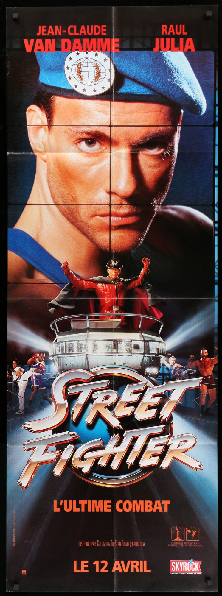 Street Fighter (1994) original movie poster for sale at Original Film Art - Vintage Movie Posters