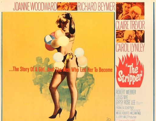 The Stripper (1963) Original Half-Sheet Movie Poster - Original
