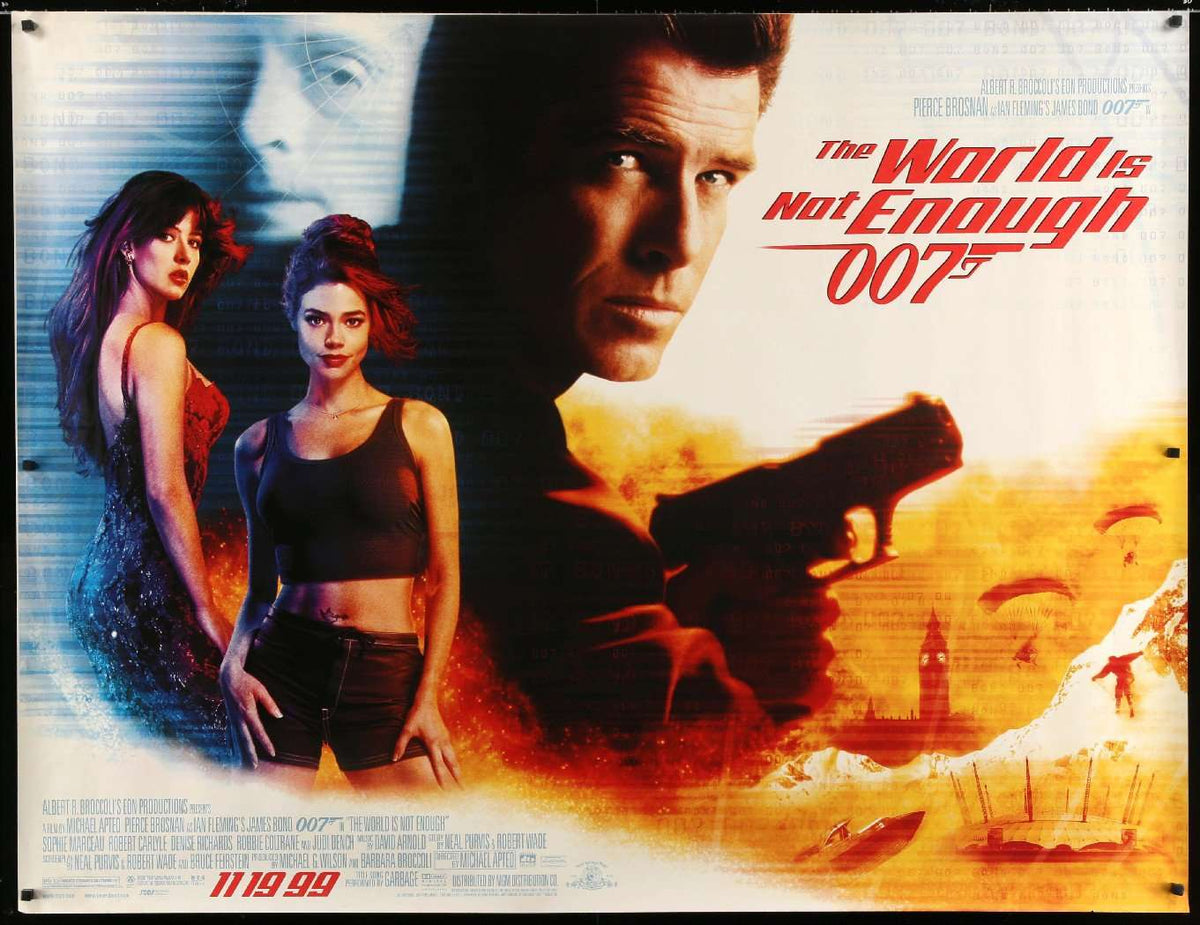 World Is Not Enough (1999) original movie poster for sale at Original Film Art - Vintage Movie Posters