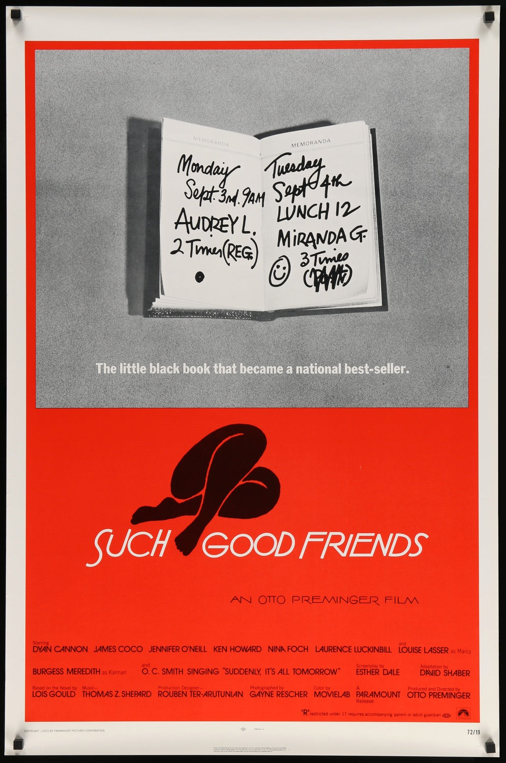 Such Good Friends (1972) original movie poster for sale at Original Film Art
