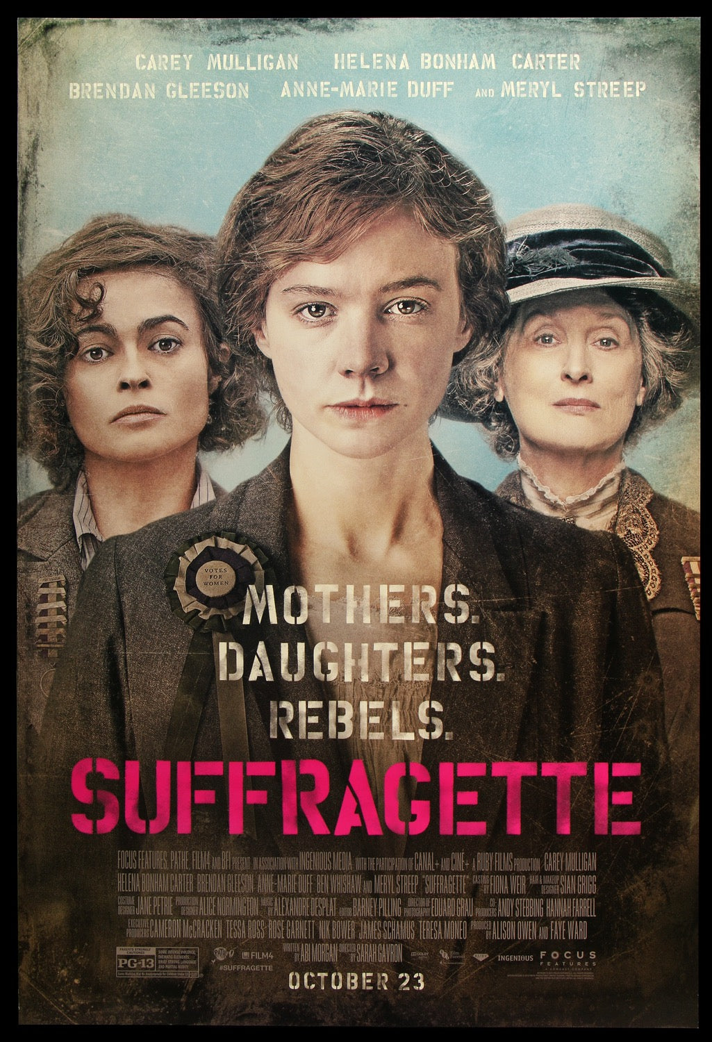 Suffragette (2015) original movie poster for sale at Original Film Art