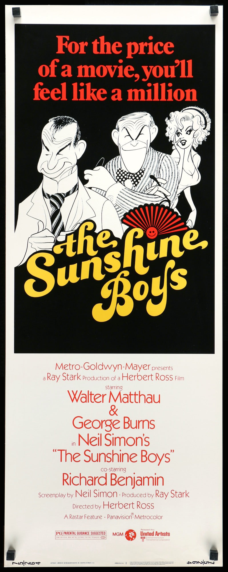 Sunshine Boys (1975) original movie poster for sale at Original Film Art - Vintage Movie Posters