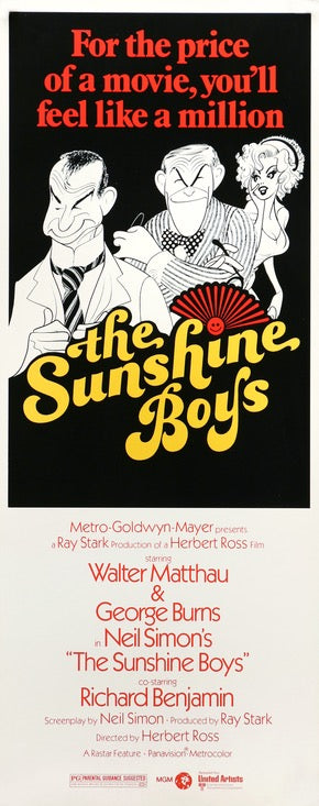 Sunshine Boys (1975) original movie poster for sale at Original Film Art - Vintage Movie Posters