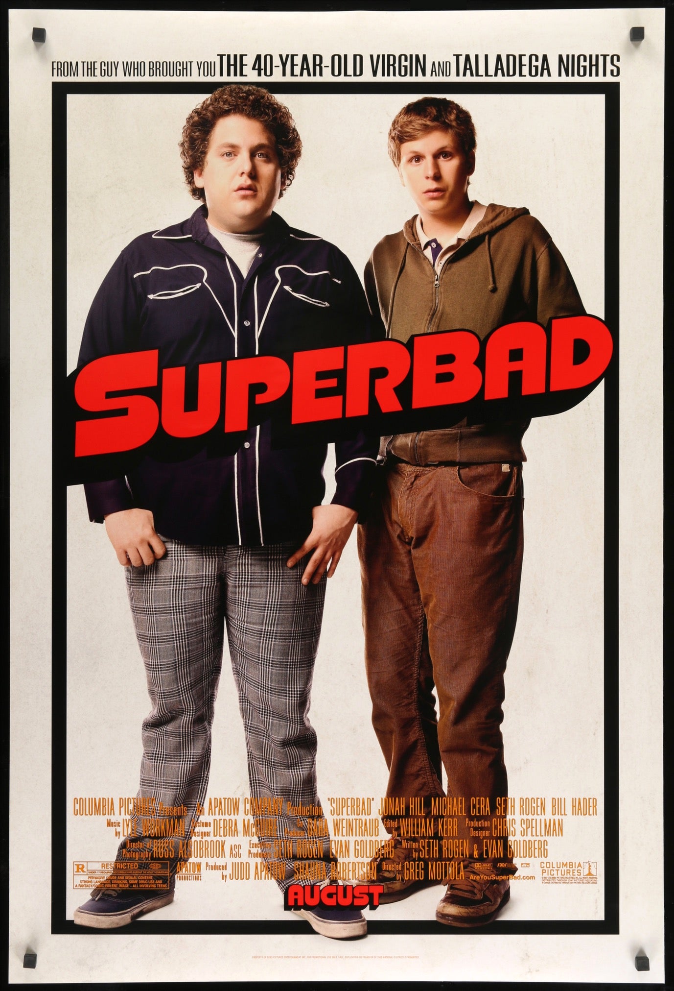 Superbad (2007) One-Sheet Movie Poster - Original Film photo photo