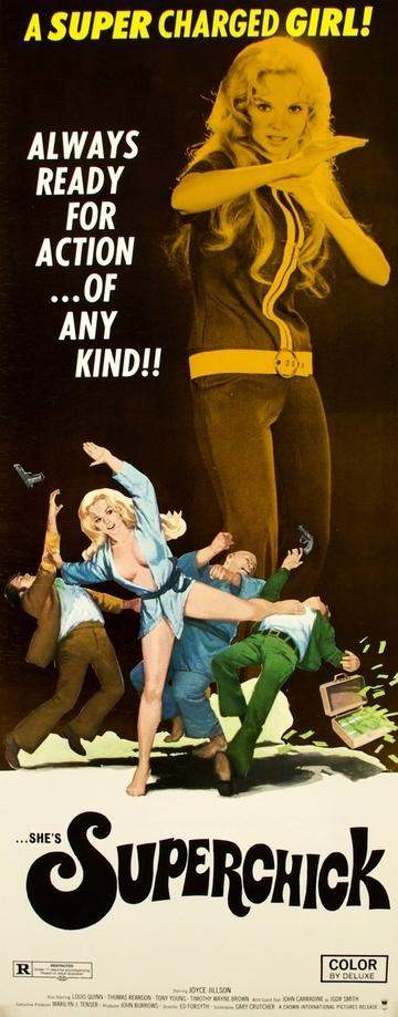 Superchick (1973) original movie poster for sale at Original Film Art - Vintage Movie Posters