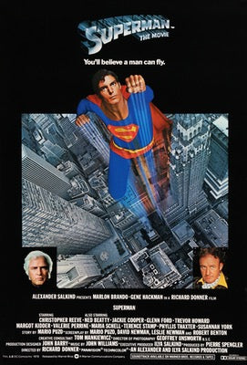 Superman: The Movie (1978) original movie poster for sale at Original Film Art