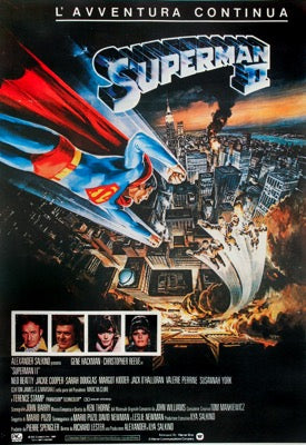 Superman II (1980) original movie poster for sale at Original Film Art