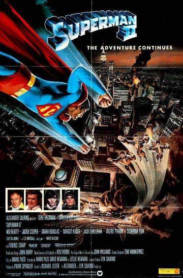 Superman II (1980) original movie poster for sale at Original Film Art - Vintage Movie Posters