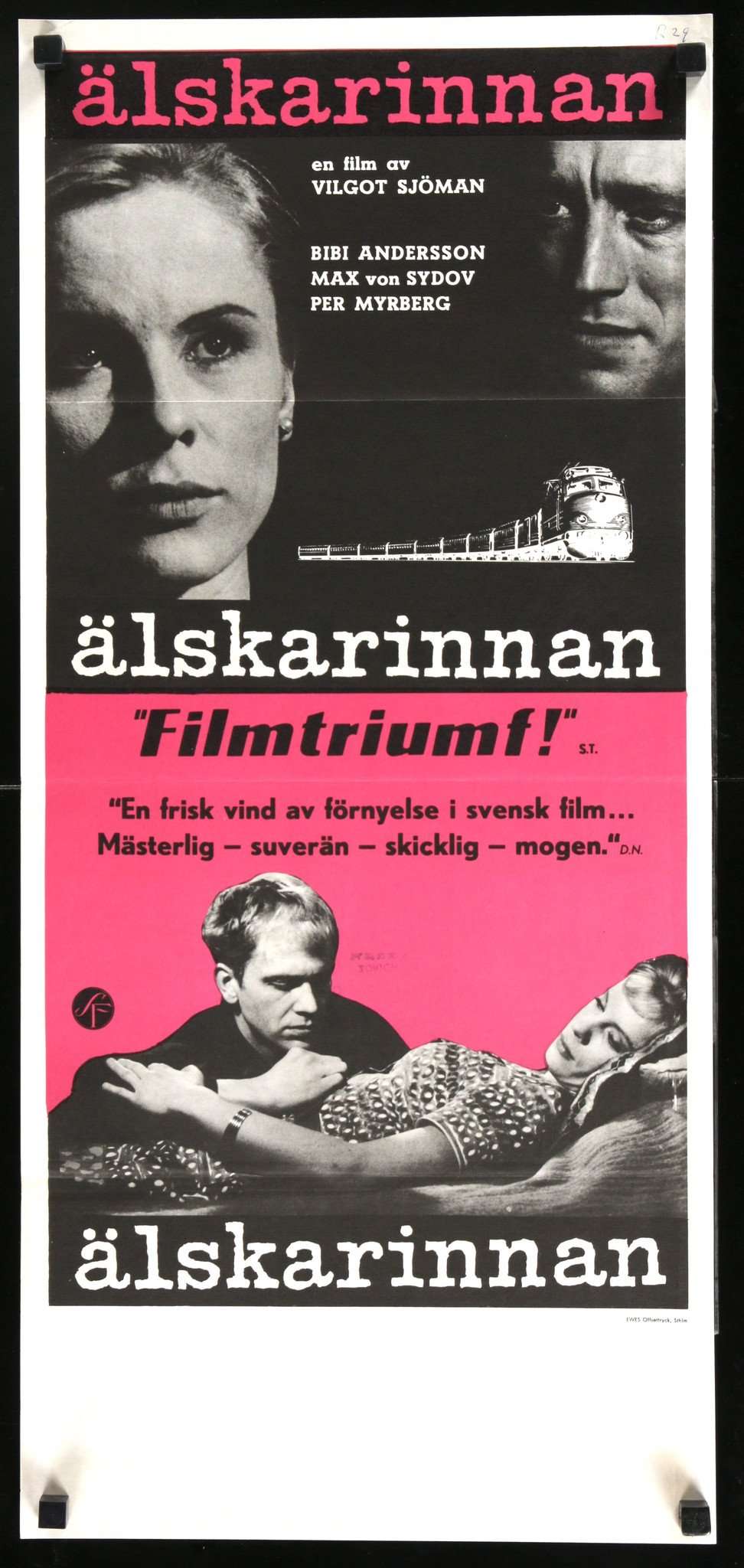 Swedish Mistress (1962) original movie poster for sale at Original Film Art