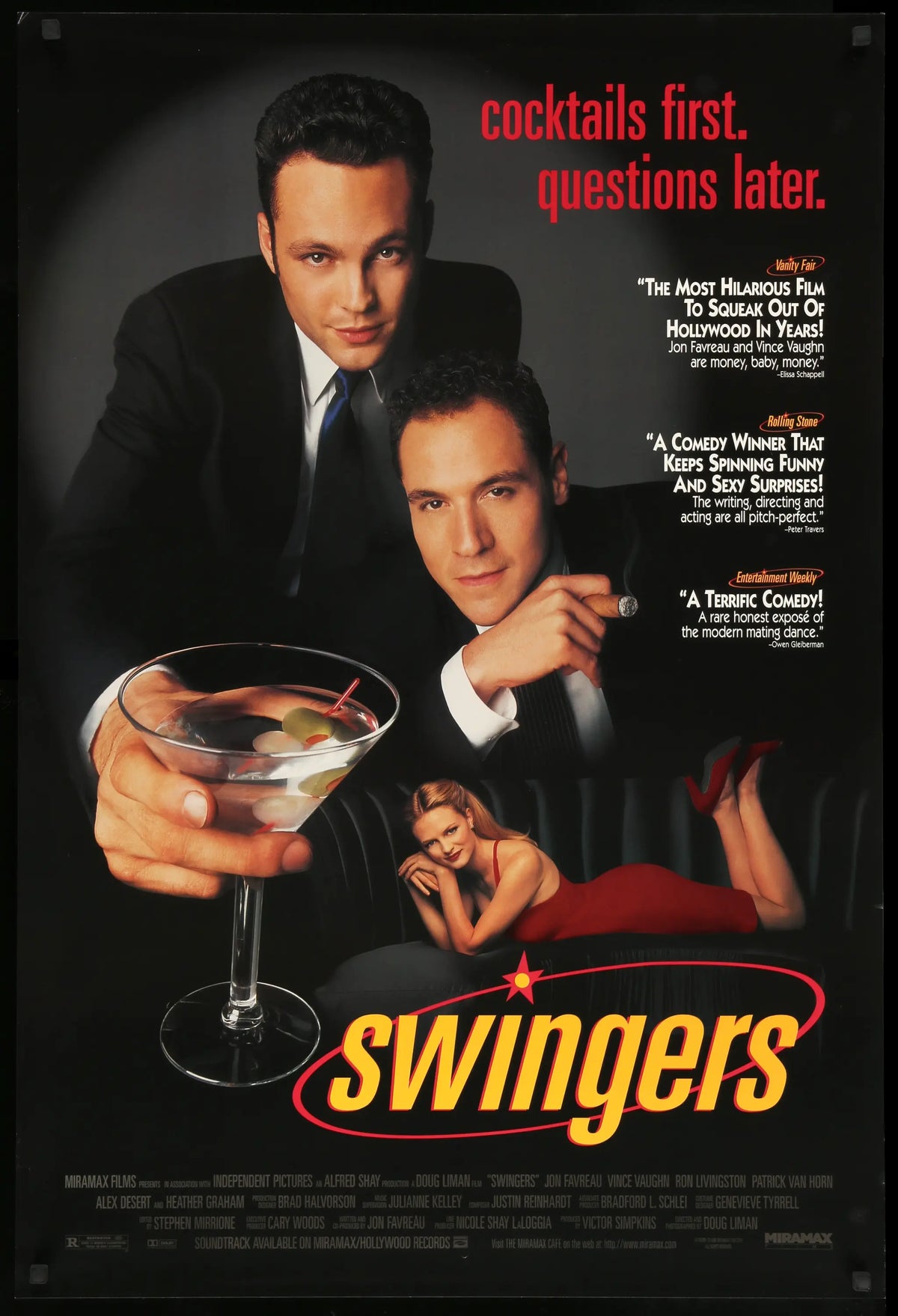 Swingers (1996) original movie poster for sale at Original Film Art - Vintage Movie Posters