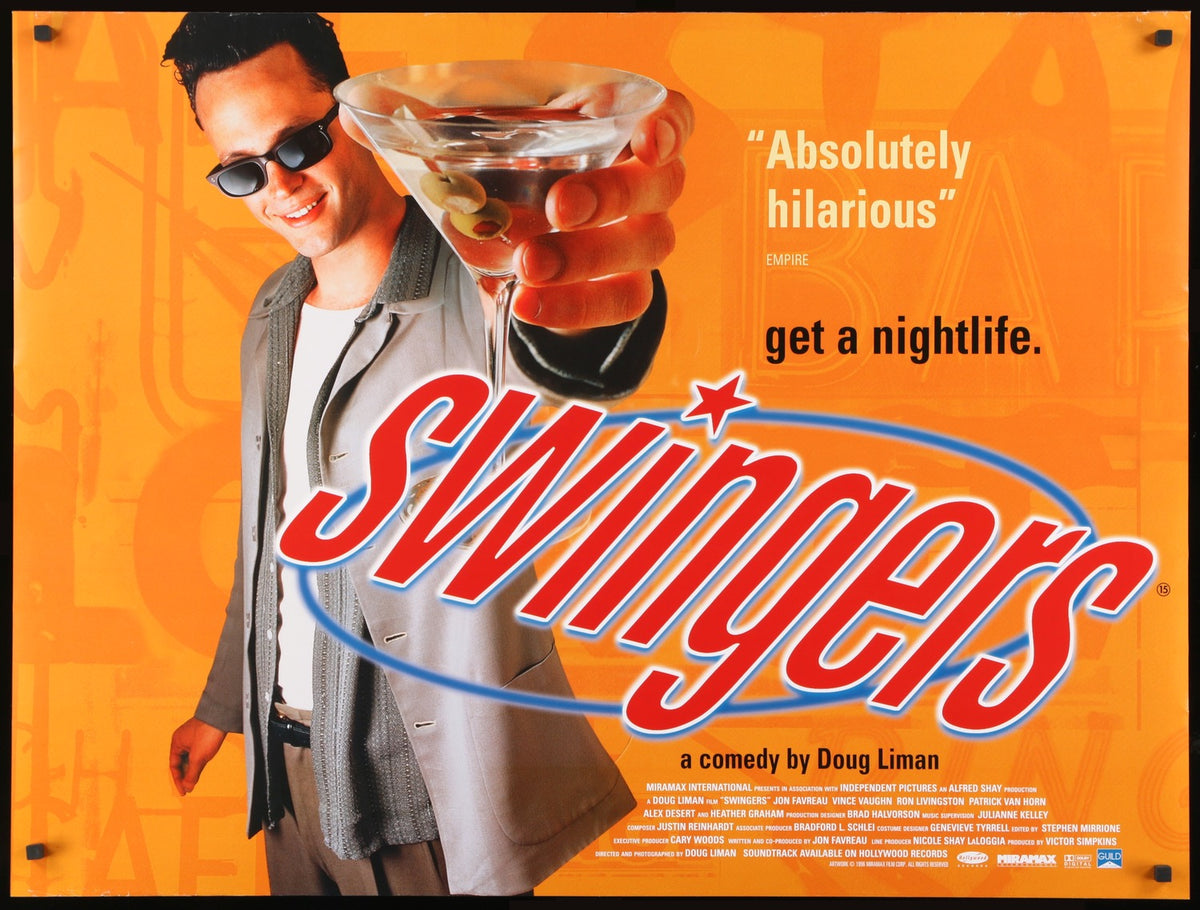 Swingers (1996) original movie poster for sale at Original Film Art - Vintage Movie Posters