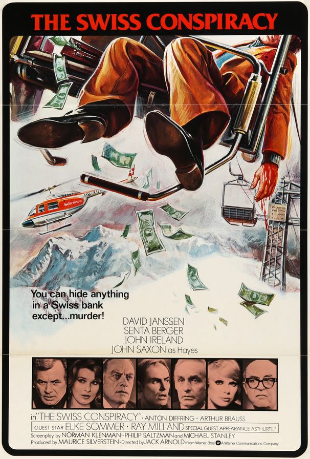 Swiss Conspiracy (1976) original movie poster for sale at Original Film Art