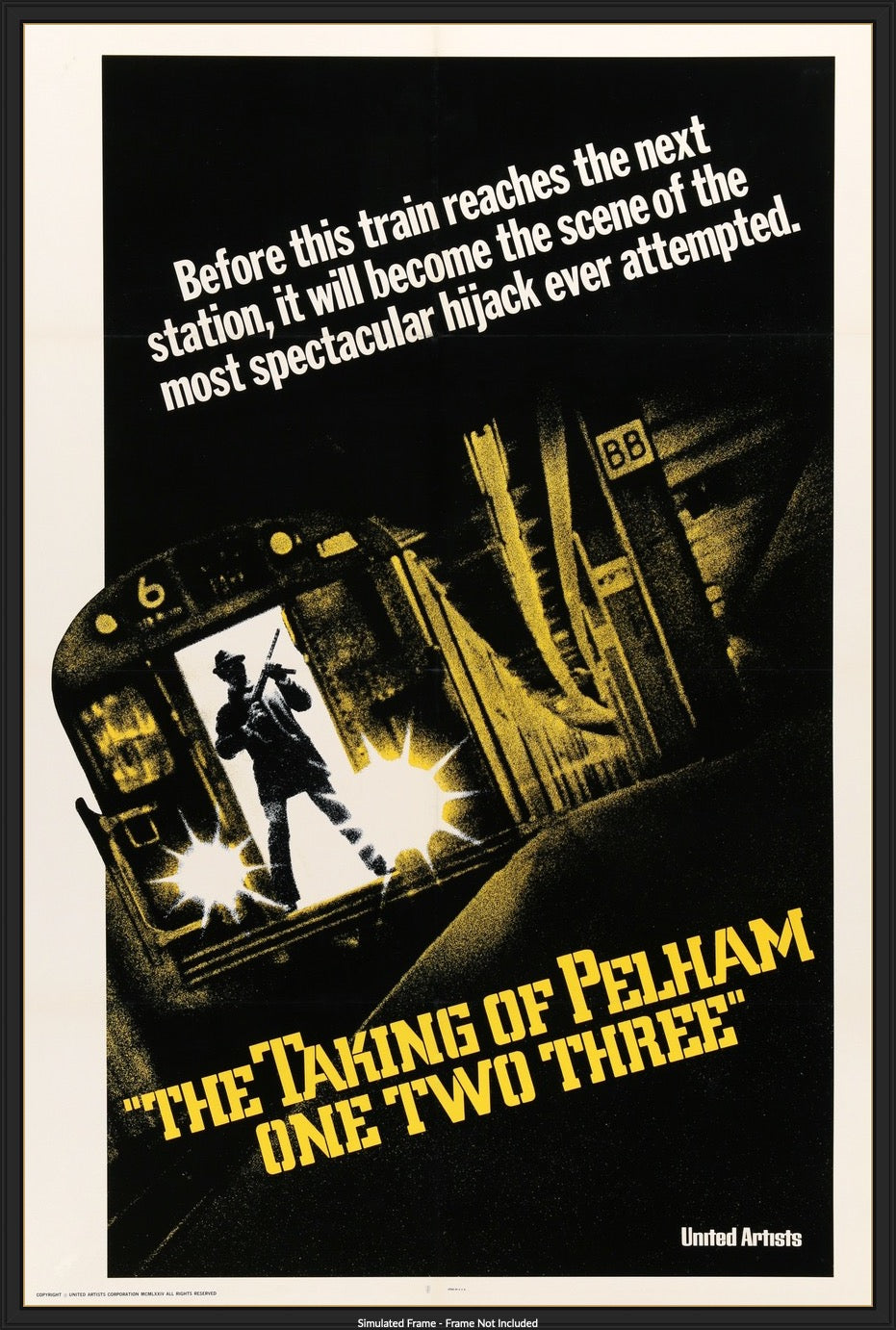 Taking of Pelham One Two Three (1974) original movie poster for sale at Original Film Art