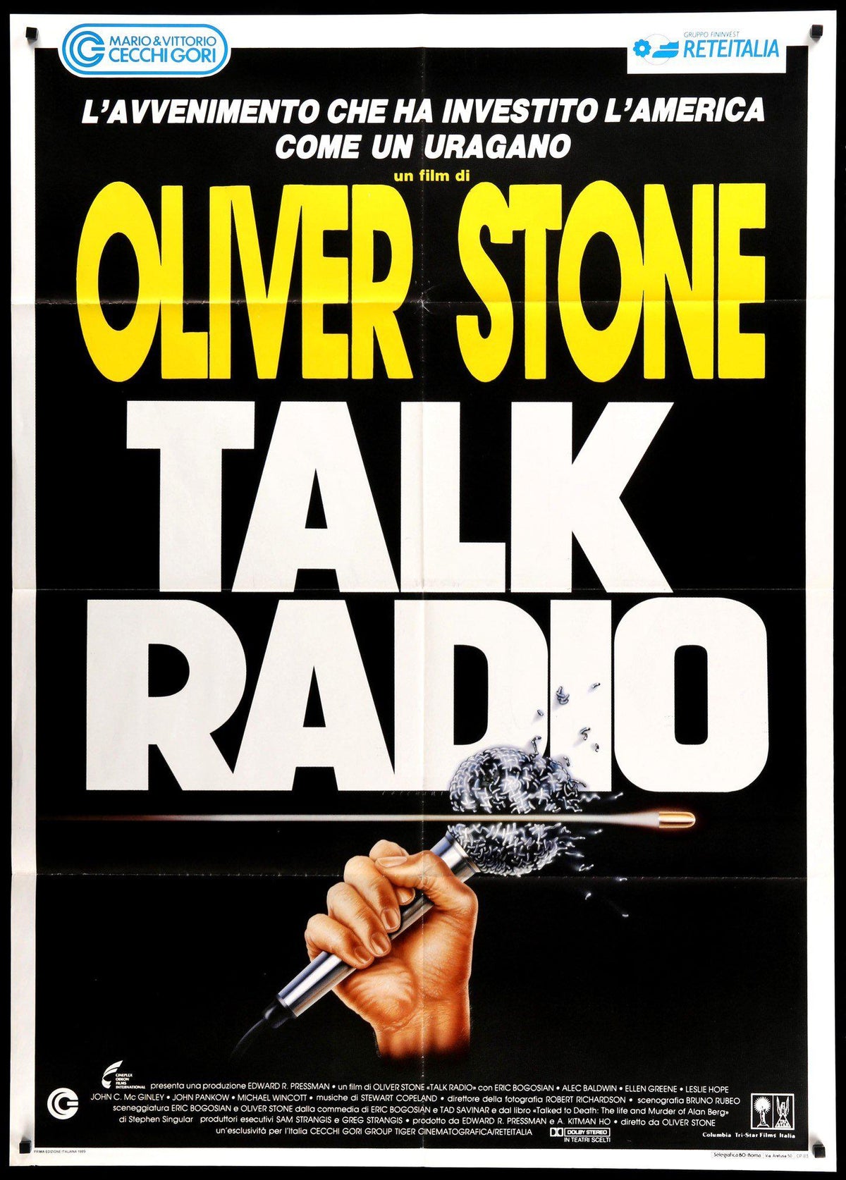 Talk Radio (1988) original movie poster for sale at Original Film Art