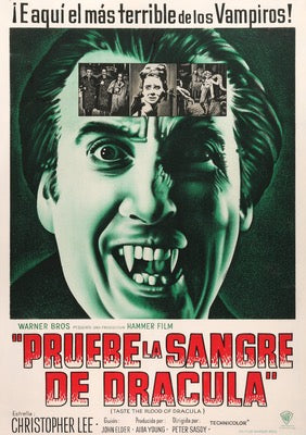 Taste the Blood of Dracula (1970) Original Argentinean Movie