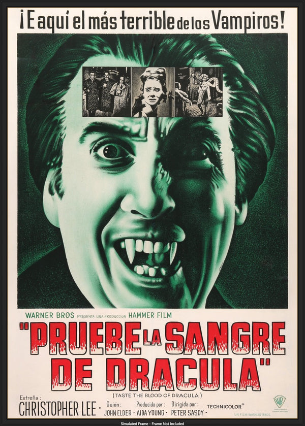 Taste the Blood of Dracula (1970) Original Argentinean Movie