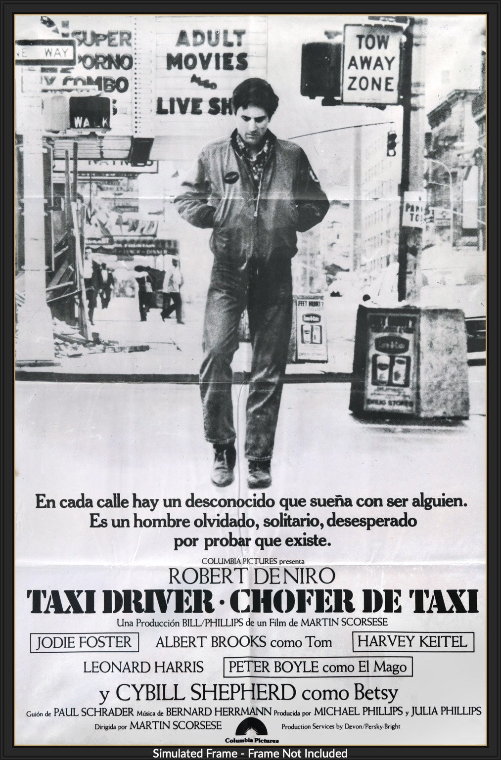 Taxi Driver (1976) original movie poster for sale at Original Film Art