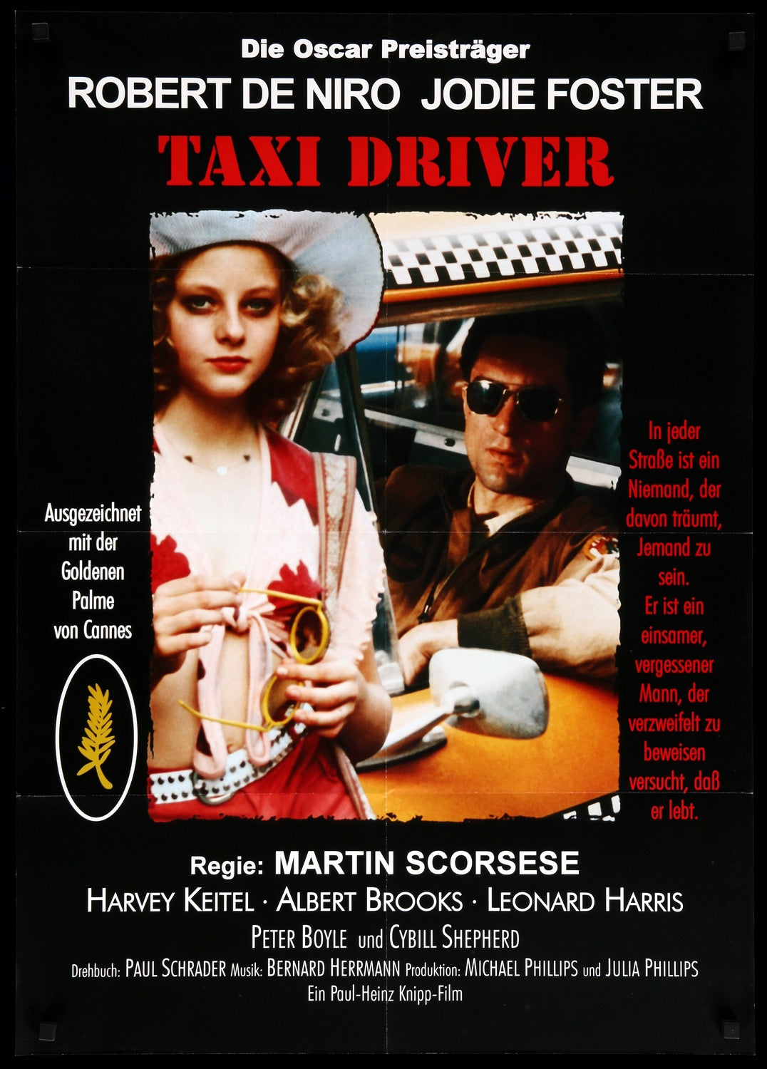 Taxi Driver (1976) original movie poster for sale at Original Film Art