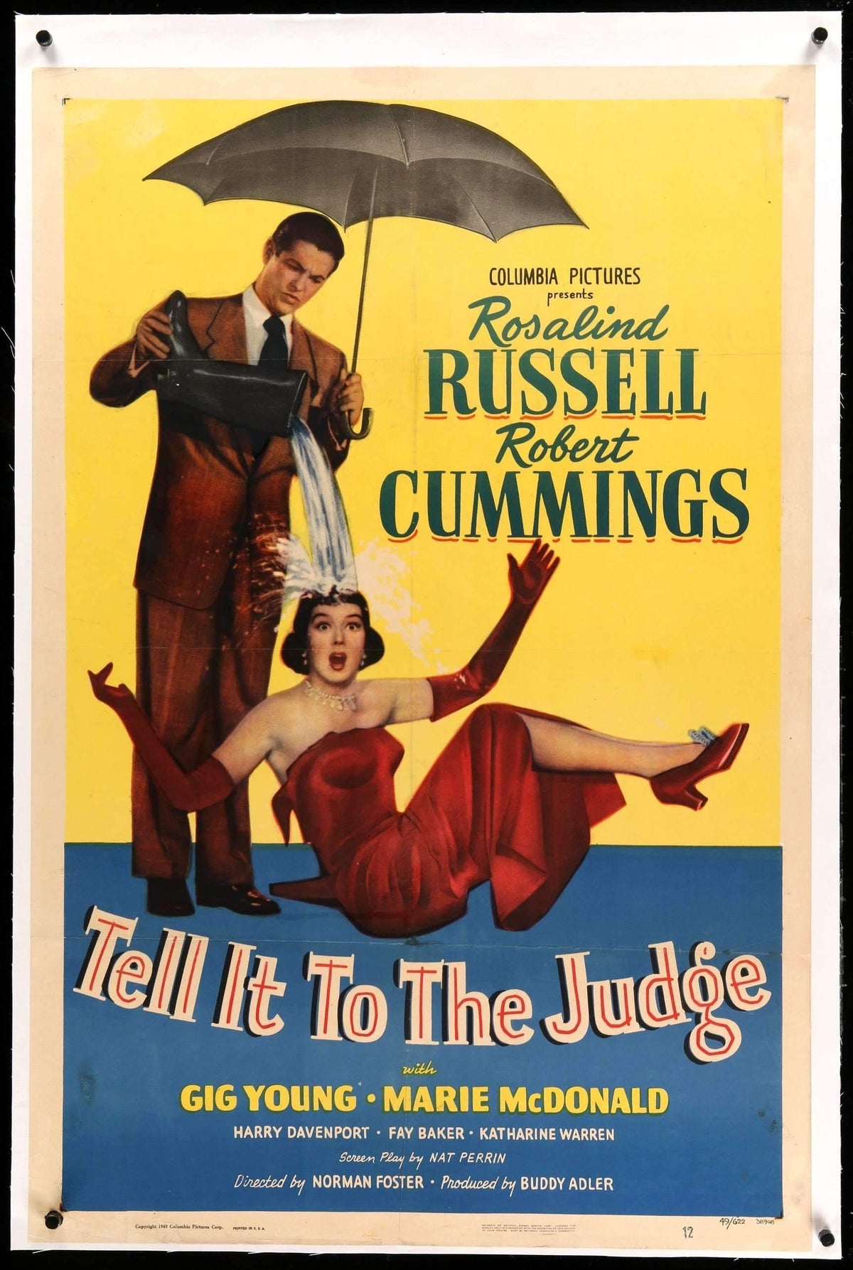 Tell It To the Judge (1949) original movie poster for sale at Original Film Art - Vintage Movie Posters