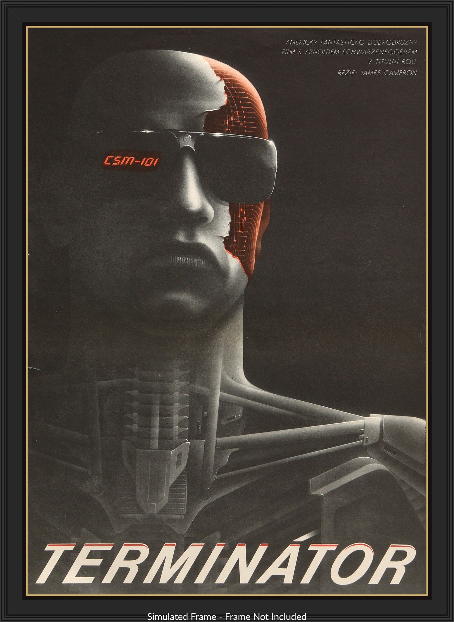 Terminator (1984) original movie poster for sale at Original Film Art