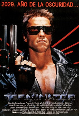 Terminator (1984) original movie poster for sale at Original Film Art