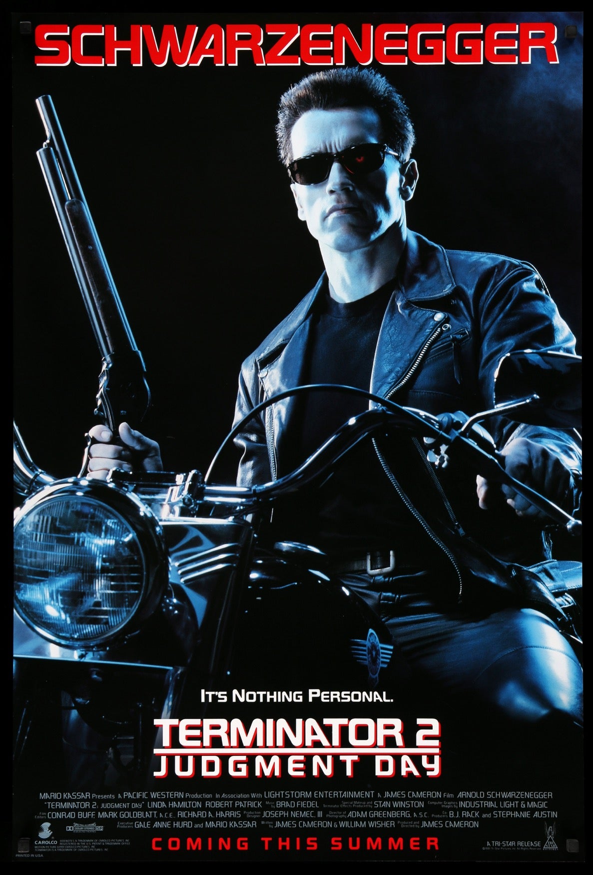 Terminator 2: Judgment Day (1991) original movie poster for sale at Original Film Art - Vintage Movie Posters