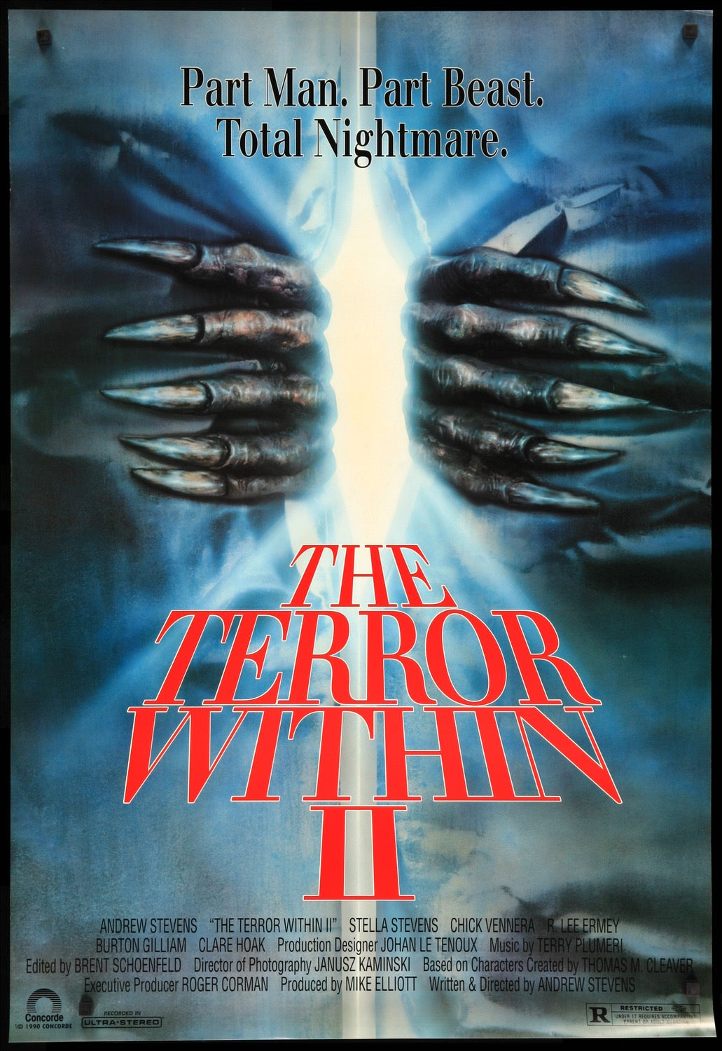 Terror Within II (1991) original movie poster for sale at Original Film Art - Vintage Movie Posters