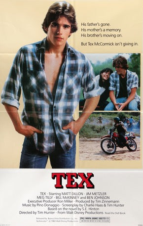 Tex (1982) original movie poster for sale at Original Film Art - Vintage Movie Posters